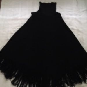 Banana Republic - Black Merino Poncho